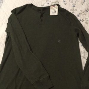 Men’s long sleeve polo